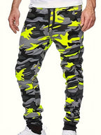 Herren hose med camouflagemönster – trendiga joggers