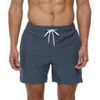 Leichtvikts badshorts för män - snabbtorkande simbyxor för sommarnöje vid stranden