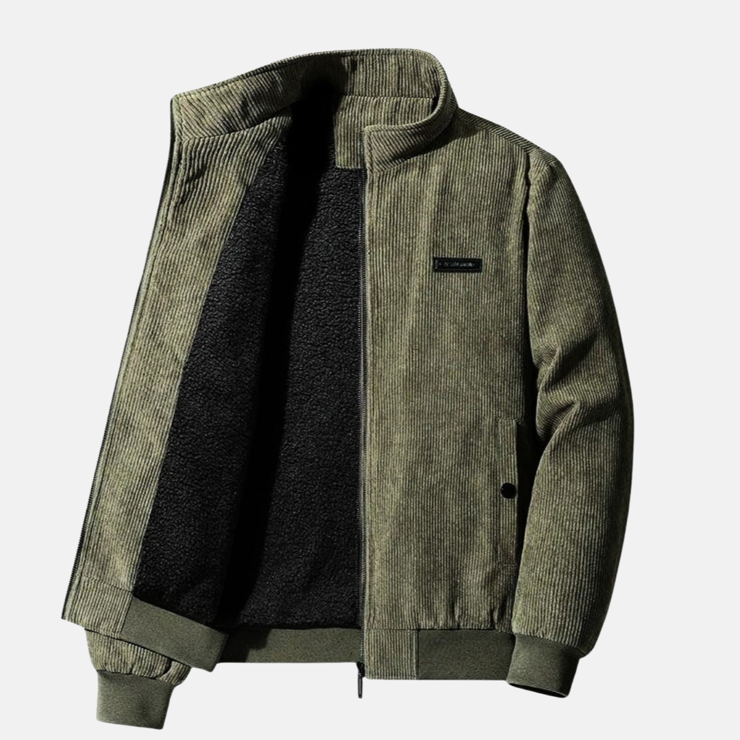Mans retro kordjacka – stilren och mångsidig