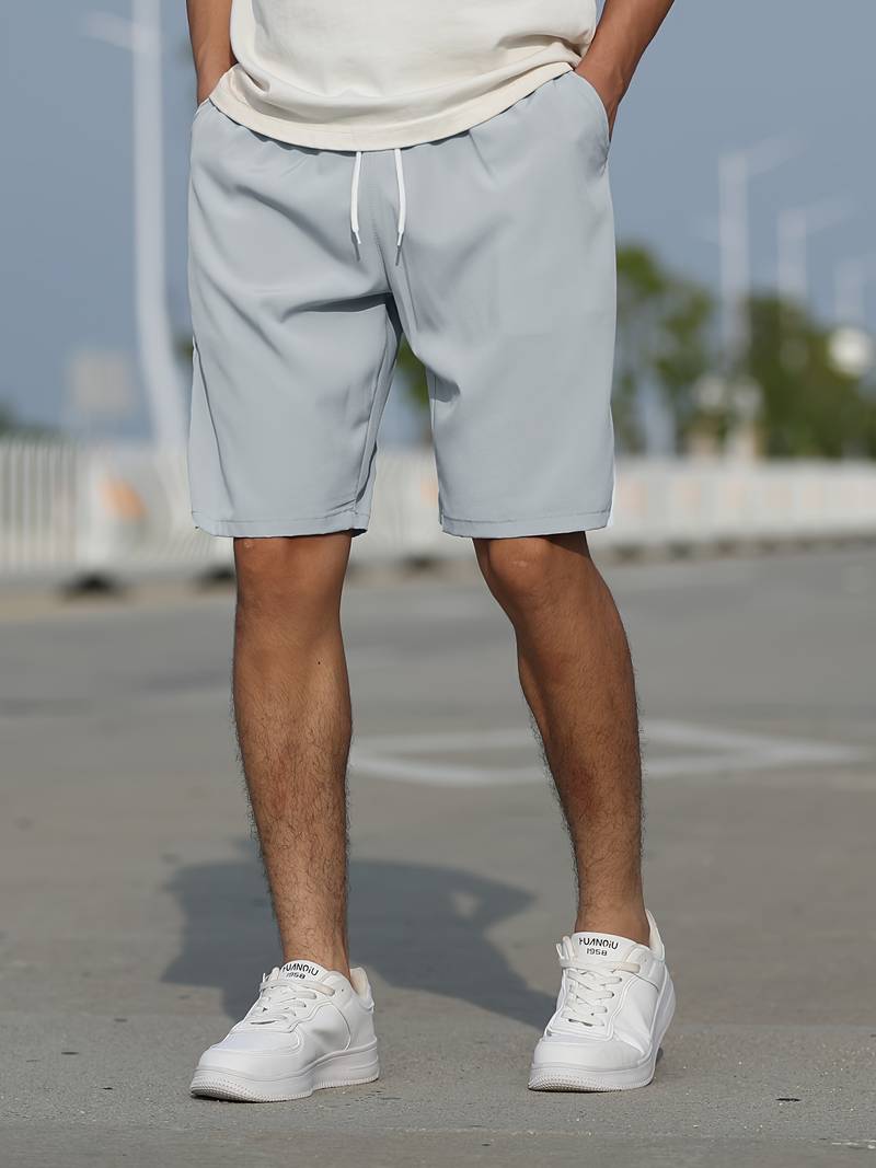 Lätta sommarshorts för män - mångsidig träningsoutfit för utomhusäventyr