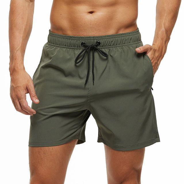 Leichtvikts badshorts för män - snabbtorkande simbyxor för sommarnöje vid stranden