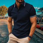 Herrklassisk polo - mångsidig casual stil för alla tillfällen