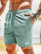 Badshorts för män - trendig strandmode