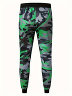 Herren hose med camouflagemönster – trendiga joggers