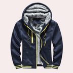 Mäns avslappnad hoodie med mjukt foder – lätt för sommaren