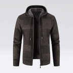 Herrig hooded jumper i fleece – varm och stilren tröja