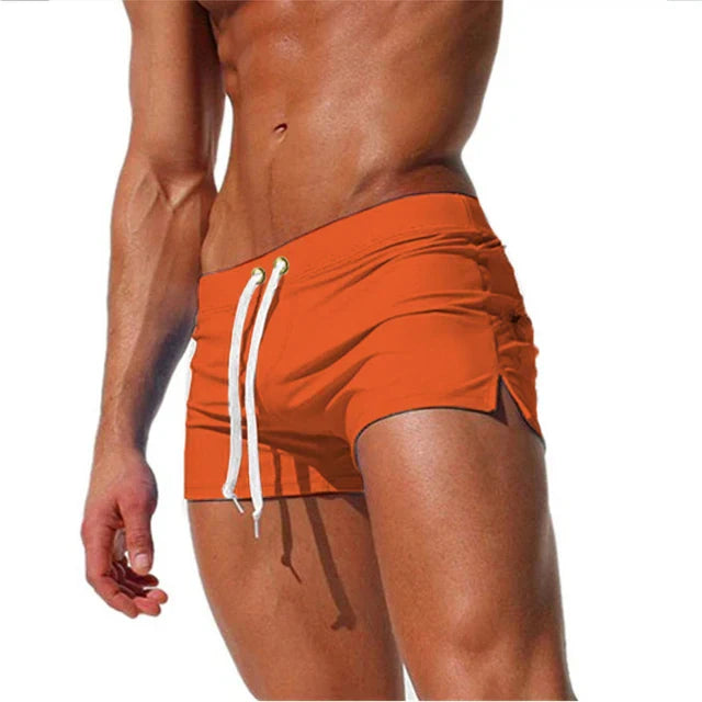 Herrarnas snabba torkande badshorts – modern strandmode för aktiva livsstilar