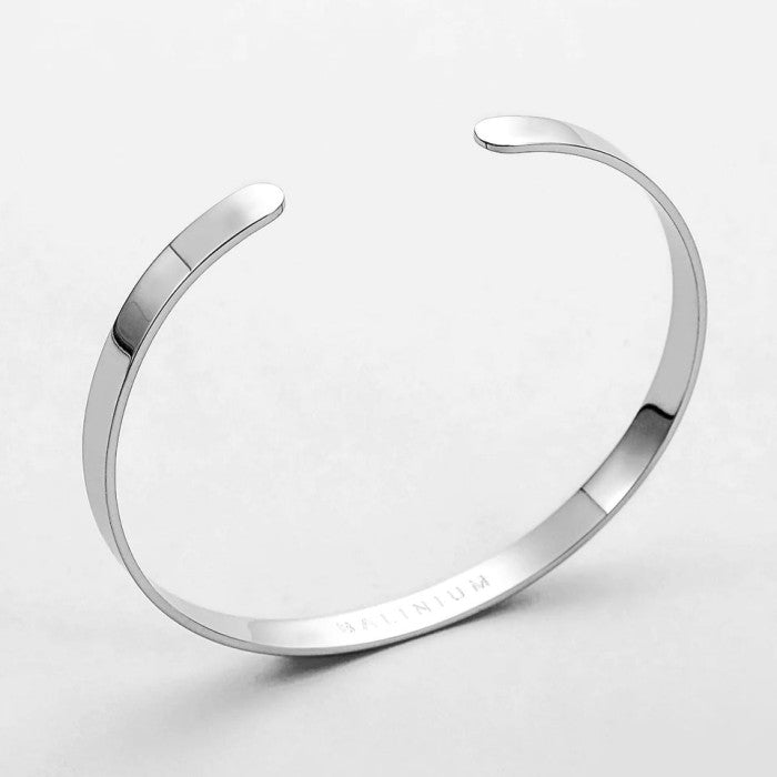 Unisexarmband i silver – Stel modell, en storlek