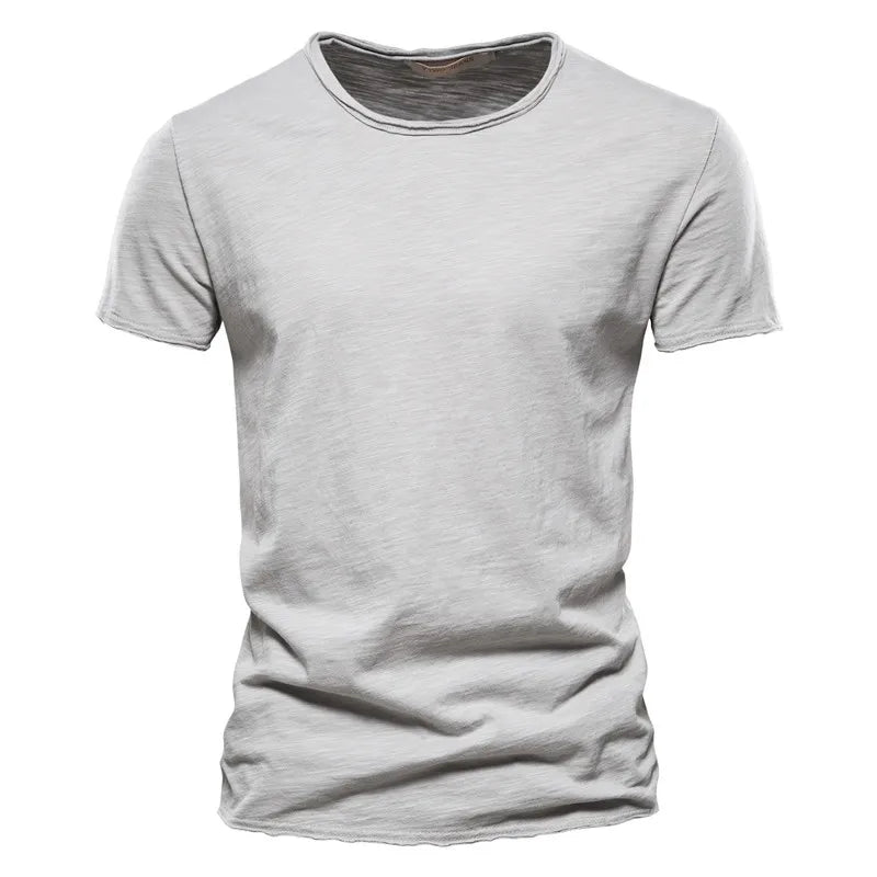 Luftig herr t-shirt för sommaren - mångsidig och avslappnad passform