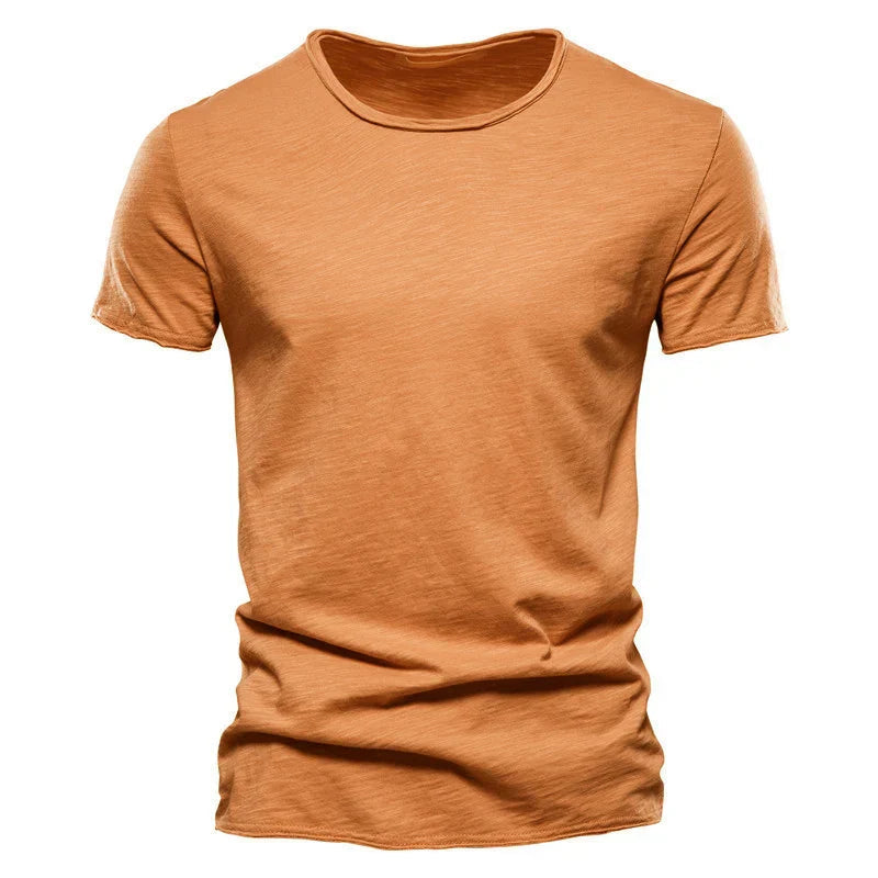 Luftig herr t-shirt för sommaren - mångsidig och avslappnad passform