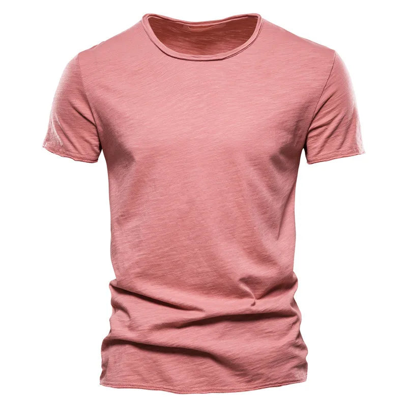 Luftig herr t-shirt för sommaren - mångsidig och avslappnad passform