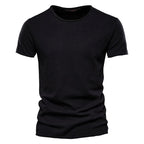 Luftig herr t-shirt för sommaren - mångsidig och avslappnad passform