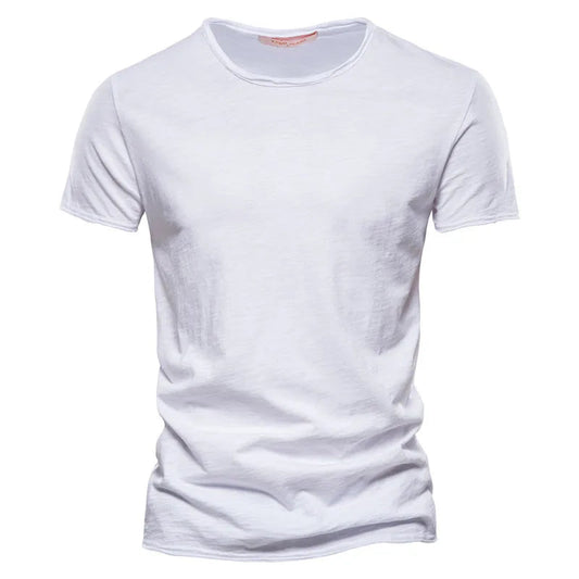 Luftig herr t-shirt för sommaren - mångsidig och avslappnad passform
