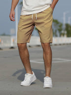 Lätta sommarshorts för män - mångsidig träningsoutfit för utomhusäventyr