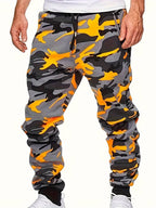 Herren hose med camouflagemönster – trendiga joggers