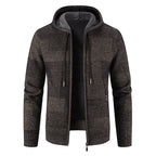 Herrig hooded jumper i fleece – varm och stilren tröja