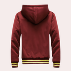 Mäns avslappnad hoodie med mjukt foder – lätt för sommaren